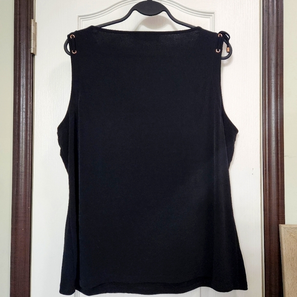 Ivanka Trump Black Tie Blouse, Size: XL Women's - Picture 2 of 4